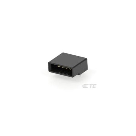 Te Connectivity Connector, Black, 250 V AC/DC, 8 A 1-178294-2